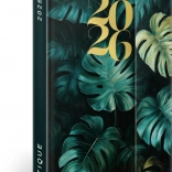 Wekelijkse magnetische agenda Monstera 2026