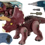 demontabele dinosaurus met boormachine en afstandsbediening