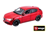Bburago 1:24 Alfa Romeo Stelvio rood 18-21086R