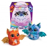Hatchimals uitkomende interactieve draak met mist en lichtjes