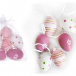 Decoratief geschilderd plastic ei