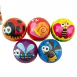 Schuimrubberen bal 7 cm mix van soorten
