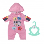 BABY born crèche-slaapoverall met patches voor poppen 36 cm
