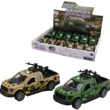 Auto met metalen constructie en terugloop