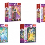Mini puzzel DISNEY PRINCESS 54 stukjes – 4 motieven