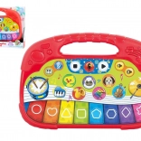 dierenpiano voor de allerkleinsten met geluiden en melodieën 25 cm