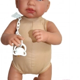 Realistische pop baby met geluiden en zacht lichaam 44 cm