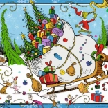 Puzzel Grinch 1000 stukjes Ravensburger