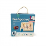 Houten bord voor creatieve creatie - Geoboard B. Toys