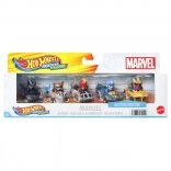 Hot Wheels RacerVerse Marvel – vijfpack metalen autootjes
