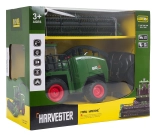 Groene RC-combine met rookeffect 1:24