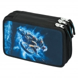 Schooletui met drie lagen met motocross-motief Baagl