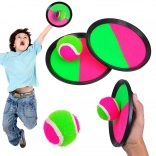 Buiten spel - Catchball met klittenbandbal