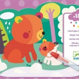 DJECO waterkleurplaten – leven in het bos