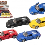 Metalen automodel Porsche Carrera GT 1:36 met terugtrekmotor