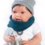 Antonio Juan Pipo Hair – realistische babypop 42 cm met zacht lichaam