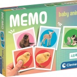 Memo spel jonge dieren CLEMENTONI