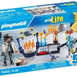 PLAYMOBIL cadeau set: wetenschapper met robots