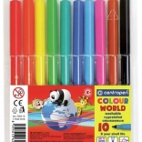 Centropen set van 10 kleuren stiften