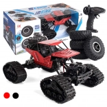 RC auto Rock Crawler 4x4 LHC012 terrein 2-in-1 – Rood
