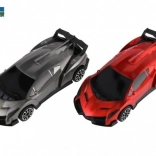 Raceauto met vliegwiel 22 cm