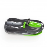 Plastkon bestuurbare slee Stratos antraciet