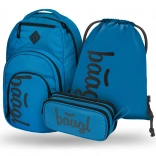 Set BAAGL Coolmate Ocean Blue: Rugzak, Etui en Zak