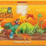 ART PUZZLE Dinosaurussen – bordpuzzel 48 stukjes