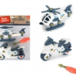 Voertuigenset met schroeven