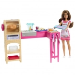 Barbie pop Teresa met keukentje – speelset