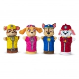 Set handpoppen PAW Patrol – 4 pluchen figuren voor theater en verhalen