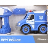 Schroefbare politieauto met afstandsbediening