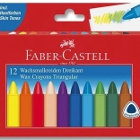 Driehoekige waskrijtjes 12 stuks FABER-CASTELL
