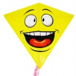 Vlieger smiley plastic 68 × 73 cm
