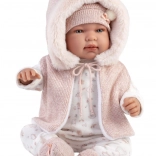 Llorens New Born realistische baby pop met geluiden