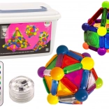 Magnetische blokken met verlichting in doos 154 stuks