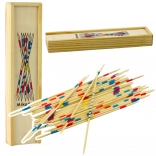 Houten familiespel Mikado – 41 stuks stokjes