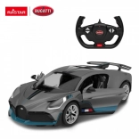 Bugatti Divo zilveren RC auto 1:14 van Rastar