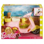 Barbie scooter met puppy