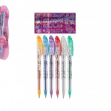 Set gel-tattoo pennen met sjablonen, 6 stuks