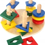Houten motoriektoren met geometrische vormen SMALL FOOT