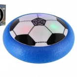 Zwevende voetbal Air Disk met licht, 14 cm