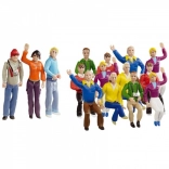 fanfiguurtjes 1:32 – set van 15 stuks voor racebanen