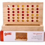 Goki houten spel Vier op een Rij