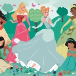 Maxi puzzel 104 stukjes Disney Prinsessen