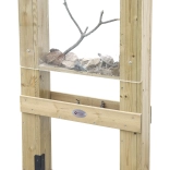 buiten transparant schilderbord voor kinderen classic world