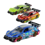 Raceauto van metaal 11 cm