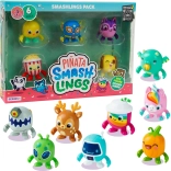 piñata smashlings – set van 6 willekeurige figuurtjes met wezens, serie 1