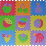 Foam puzzel Fruit (28x28)