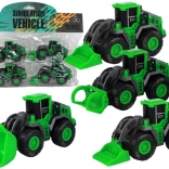 Set van 4 Groene Tractors